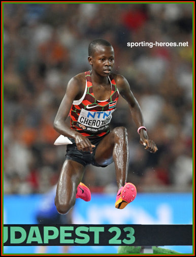 Faith CHEROTICH - Kenya - Bronxe medal at 2023 World Championships.