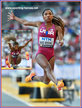 Tara DAVIS-WOODALL - U.S.A. - Long jump silver medal at World Championships