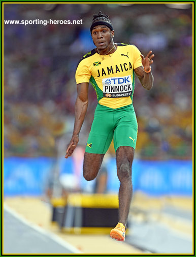 Wayne PINNOCK - Jamaica - Long jump silver medal at World Championships