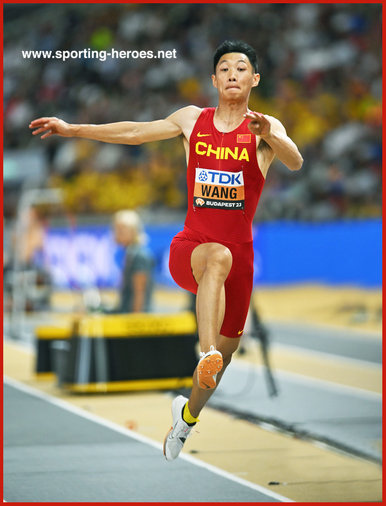 Wang JIANAN - China - 5th at 2023 World Championships.