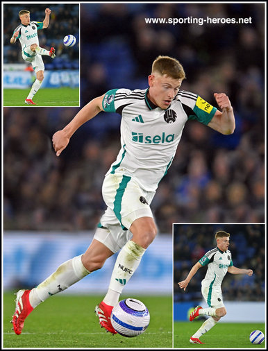 Harvey BARNES - Newcastle United - League appearances.