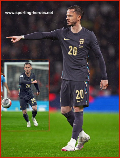 James MADDISON - England - 2024 Spring Internationals.