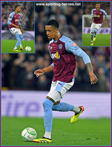 Ezri KONSA - Aston Villa  - 2024 Europa Conference League. Knock out games