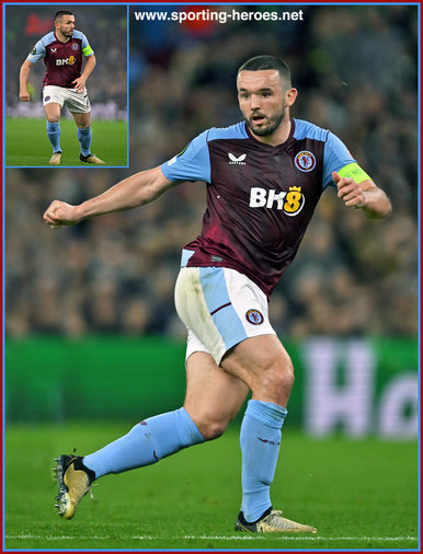 John McGINN - Aston Villa  - 2024 Europa Conference League. Knock out games