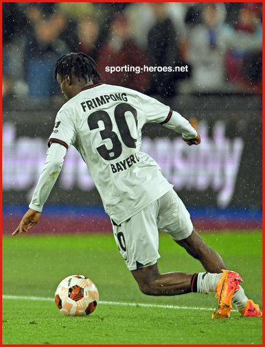 Jeremie FRIMPONG - Bayer Leverkusen - 2024 Europa League.