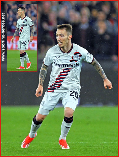Alejandro GRIMALDO - Bayer Leverkusen - 2024 Europa League.