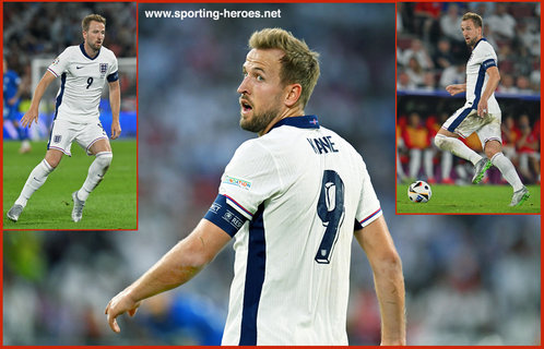 Harry KANE - England - 2024 European Championship games.