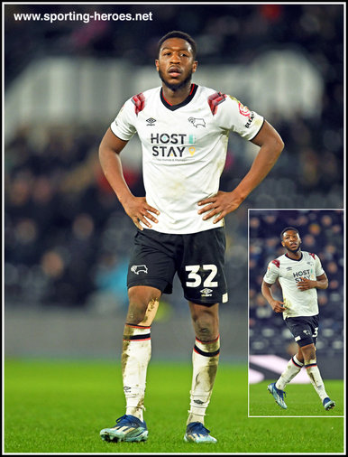 Ebou ADAMS - Derby County - League Appearances.