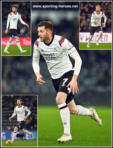 Tom BARKHUIZEN - Derby County - League Appearances.