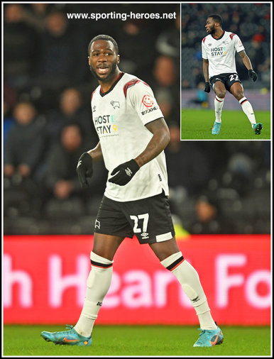 Corey BLACKETT-TAYLOR - Derby County - League Appearances.