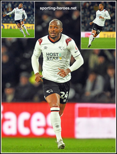 Ryan NYAMBE - Derby County - League Appearances.
