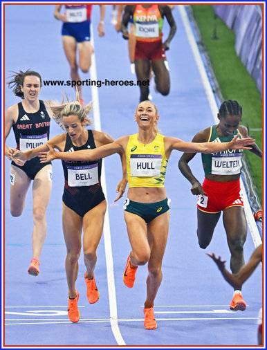 Georgia BELL - Great Britain & N.I. - 1500m bronze medal at 2024 Paris Olympic Games