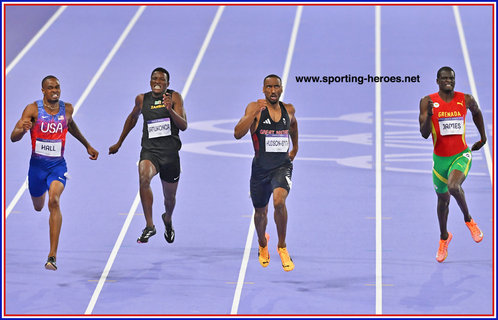 Matthew HUDSON-SMITH - Great Britain & N.I. - 400m silver medal at 2024 Paris Olympic Games.