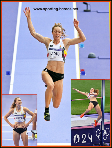 Noor VIDTS - Belgium - Heptathlon bronze medal at 2024 Olympics.