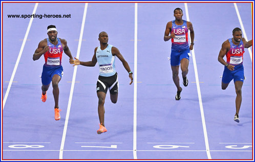 Kenneth BEDNAREK - U.S.A. - 200m silver medal at 2024 Paris Olympic Games.