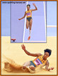 Malaika MIHAMBO - Germany - Long jump silver medal at 2024 Paris Olympic Games.