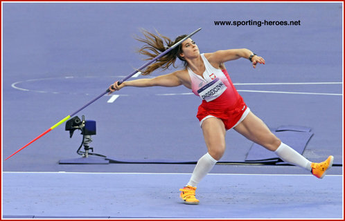 Maria ANDREJCZYK - Poland - Finalist at 2024 Olympic Games javelin.