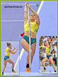 Nina KENNEDY - Australia - Olympic pole vault Champion in Paris 2024.