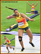 Yemisi OGUNLEYE - Germany - 2024 Olympic shot put champion in Paris.