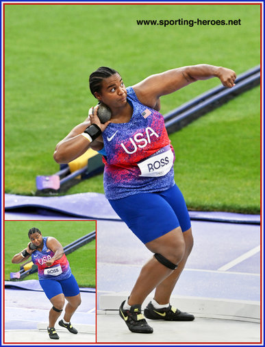 Jaida ROSS - U.S.A. - Fourth place at 2024 Paris Olympic Games.
