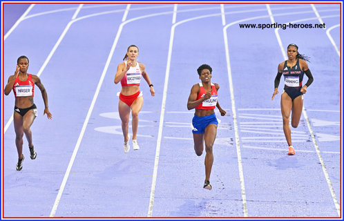 Amber ANNING - Great Britain & N.I. - Fifth in 400m at 2024 Paris Olympic Games.