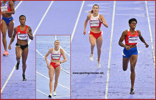 Natalia KACZMAREK - Poland - 400m silver medal at 2024 Paris Olympic Games.