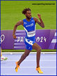 Kyron McMASTER - British Virgin islands. - Fifth in 400m hurdles at 2024 Paris Olympic Games.