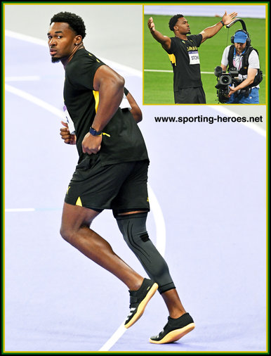 Roje STONA - Jamaica - Discus gold medal at 2024 Paris Olympic Games.