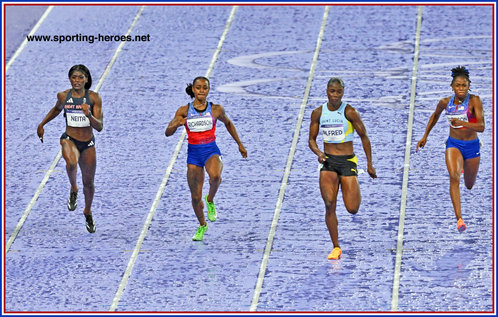 Daryll NEITA - Great Britain & N.I. - Fourth in 100m at 2024 Oympic Games