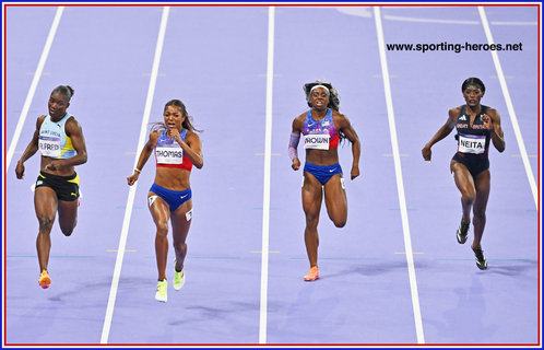 Daryll NEITA - Great Britain & N.I. - Fifth in 200m at 2024 Olympic Games.