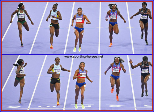 Gabrielle  THOMAS - U.S.A. - 200m Gold medal at 2024 Paris Olympic Games.