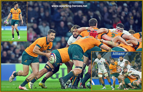 Jake GORDON - Australia - International Rugby Union Caps.