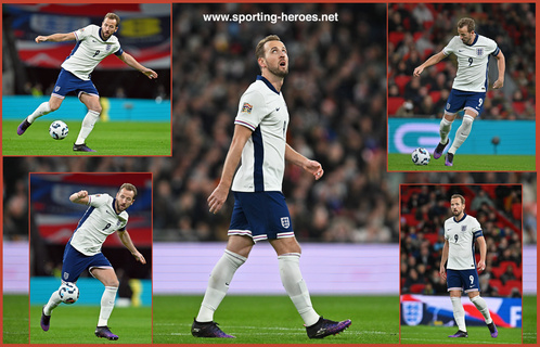 Harry KANE - England - 2024 UEFA Nations League, Group Stage.