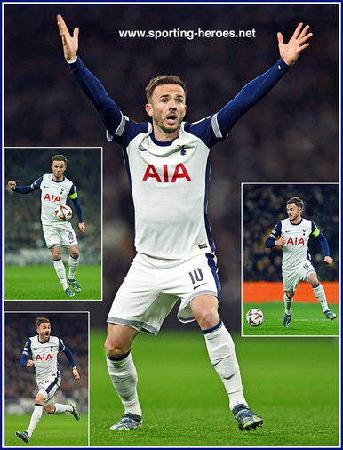 James MADDISON - Tottenham Hotspur - Europa League games