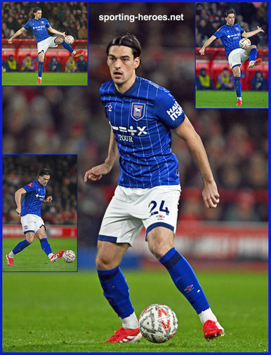 Jacob GREAVES - Ipswich Town FC - League Appearances