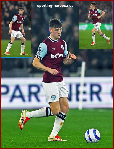 Oliver SCARLES - West Ham United - League Appearances