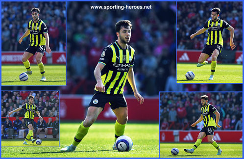 Nico GONZALEZ - Manchester City - Premier League Appearances