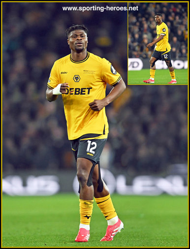 Emmanuel AGBADOU - Wolverhampton Wanderers - League Appearances