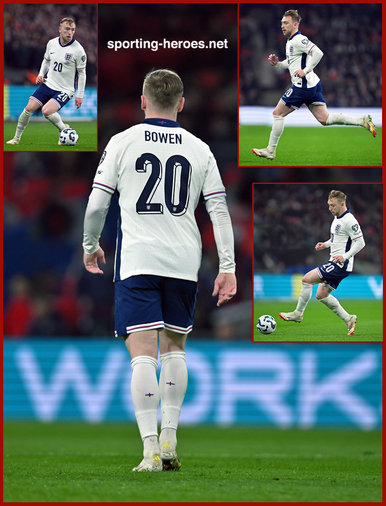 Jarrod BOWEN - 2026 World Cup qualifying games.