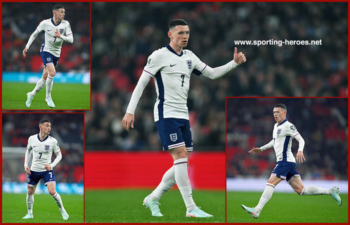 Phil FODEN - England - 2026 World Cup qualifying games.