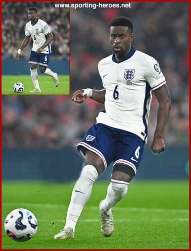 Marc GUEHI - England - 2026 World Cup qualifying games.