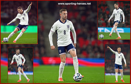 Jordan Henderson - England - 2026 World Cup qualifying games.