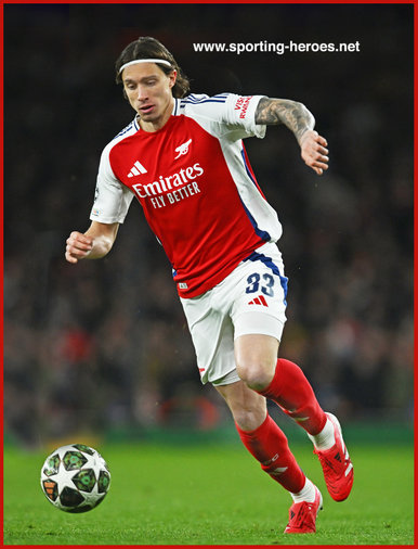 Riccardo  CALAFIORI - Arsenal FC - 2024-2025 Champions League games.