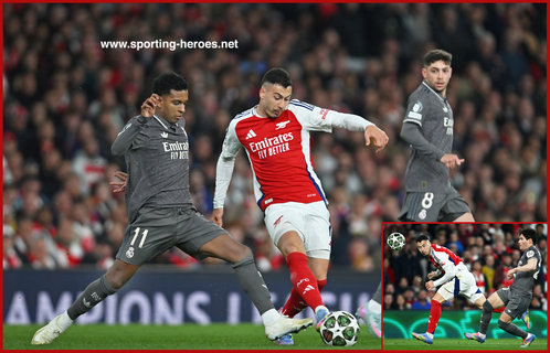 Gabriel MARTINELLI - Arsenal FC - Arsenal 5 Real Madrid 1.