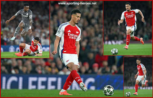 William SALIBA - Arsenal FC - Arsenal 5 Real Madrid 1.