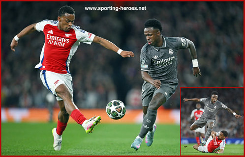 Jurrien TIMBER - Arsenal FC - Arsenal 5 Real Madrid 1.