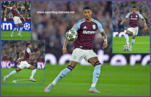 Marcus RASHFORD - Aston Villa  - 2024-2025 Champions League games.
