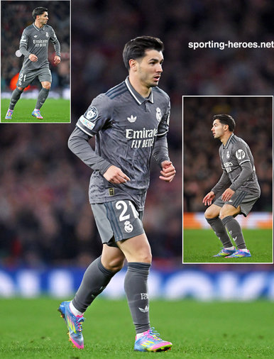 Brahim DIAZ - Real Madrid - 2025 Champions League knock-out games.