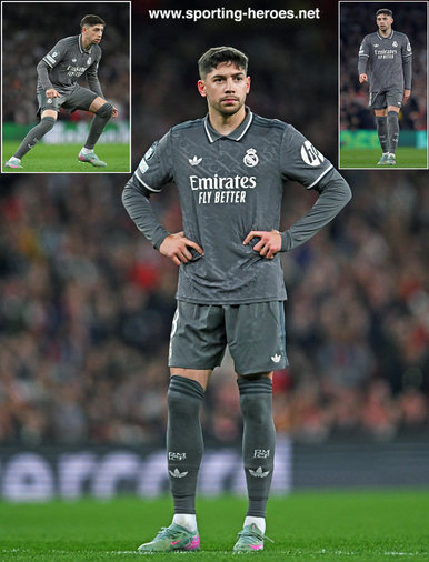 Federico VALVERDE - Real Madrid - 2025 Champions League knock-out games.