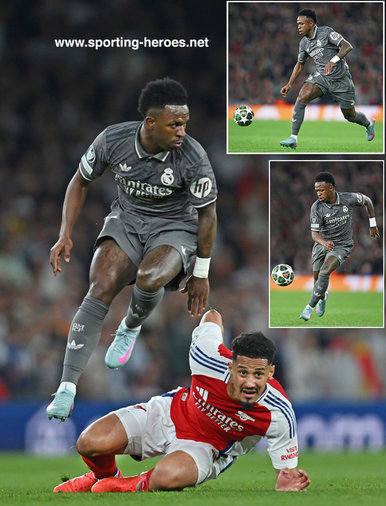 Vinicius JUNIOR - Real Madrid - UEFA Champions League K.O. games